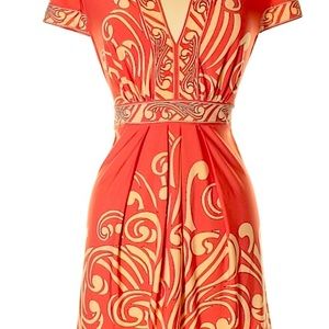 Coral Casual BCBGMAXAZRIA Dress
